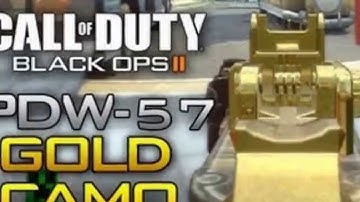 COD:Black Ops 2 (BO2)-Gold Submachine Guns (SMG-s) / HD!