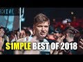 ЛУЧШИЕ МОМЕНТЫ СИМПЛА ЗА 2018 ГОД / S1MPLE BEST PLAYS OF 2018 CSGO