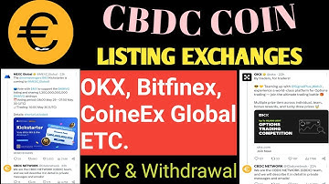 CBDC Network Big Update/ Lockup coin kaise kare/ Listing On Top 5 Big exchanges/ KYC process/