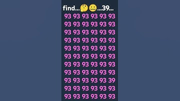find Odd Number #quiz #puzzle #gk #illusion #challenge #riddles #riddle #maths #learning #like #yt