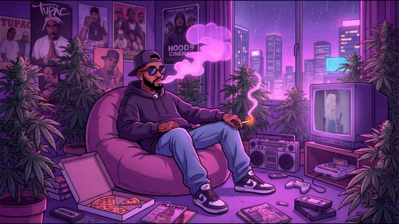 Purple Smoke Room — Dark West Coast Chill Rap | 420 G Funk & Late Night ...