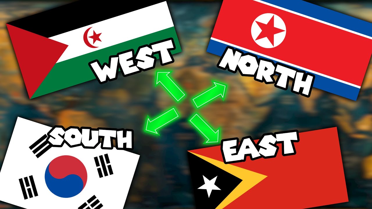 These Countries Are Named After the Points of the World 😮🌍 - YouTube