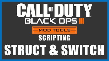 Black Ops 3 Mod Tools (Scripting) - Struct & Switch (BO6 Style Vending Machine Easter Egg)