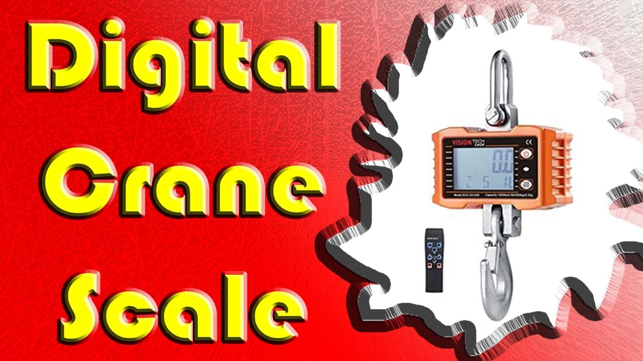 Digital Crane Scale Heavy Duty Commercial