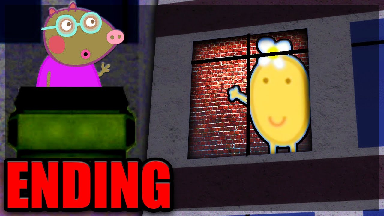 Mrs P Secret Ending Piggy Chapter 9 Youtube - piggy roblox city background