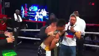 Dave apolinario Vs Gideon Buthelezi very Ist round KO