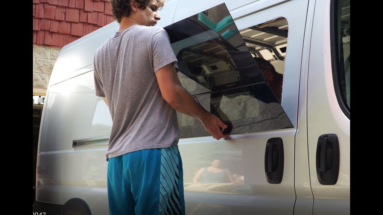 Sliding Door Window Install Ram ProMaster 3500 Extended YouTube