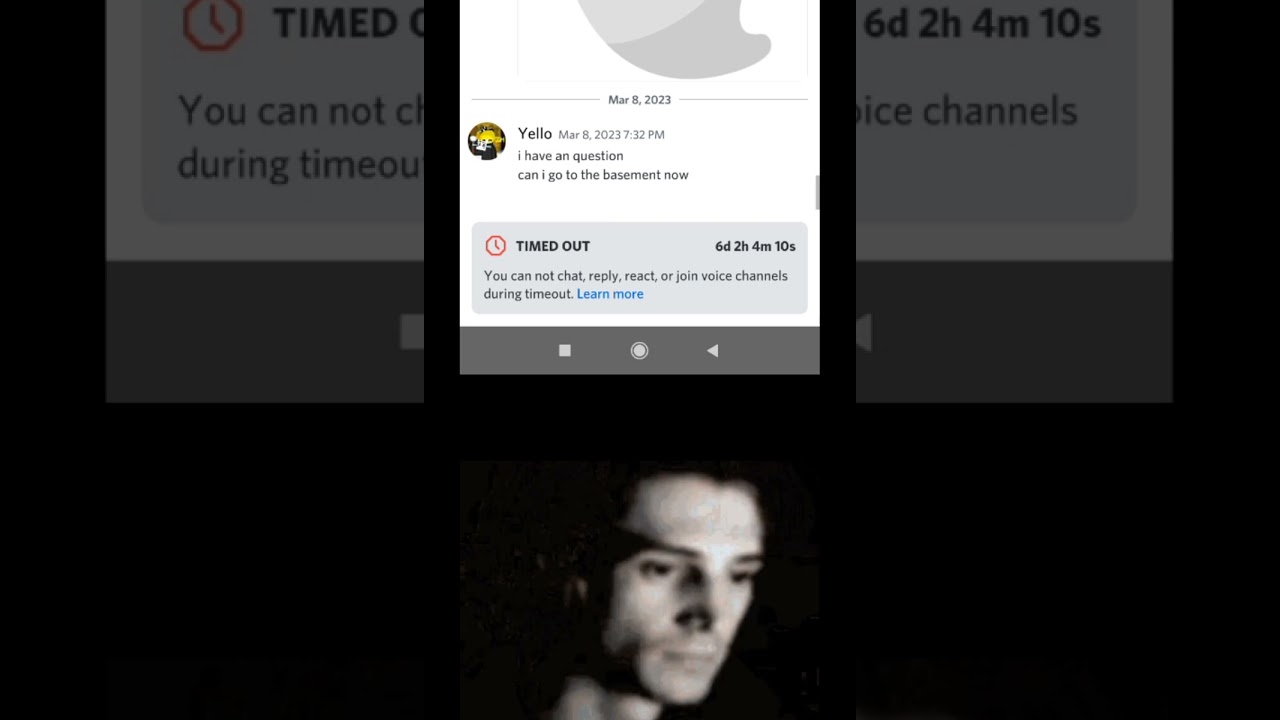 when getting discord the timeout me: