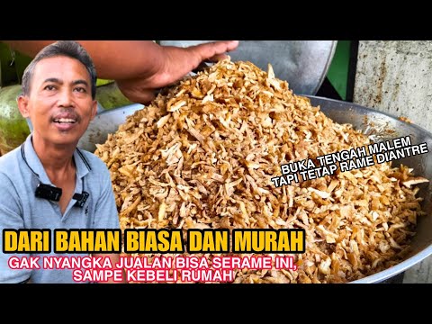 CUMA JUALAN NASI USUS DI GANG SEMPIT, TAPI BISA KEBELI RUMAH. OMZET TEMBUS 1,5 Juta / HARI