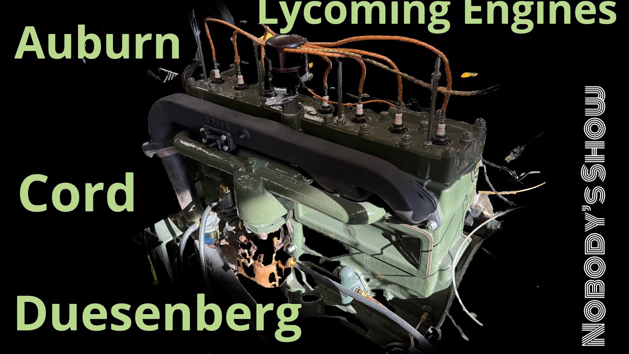 ACD Co. - Lycoming Engines for Auburn Cord & Duesenberg ! They build them Here! Let's Fire one up!