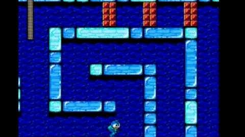 Mega Man 2 - Walkthrough part 1 - Flash Man