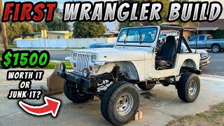 Was this $1500 Jeep Worth It? | Jeep Wrangler YJ Build