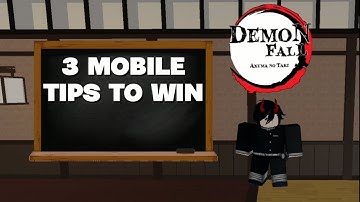 3 Tips To BE Better AT MOBILE! | Demonfall