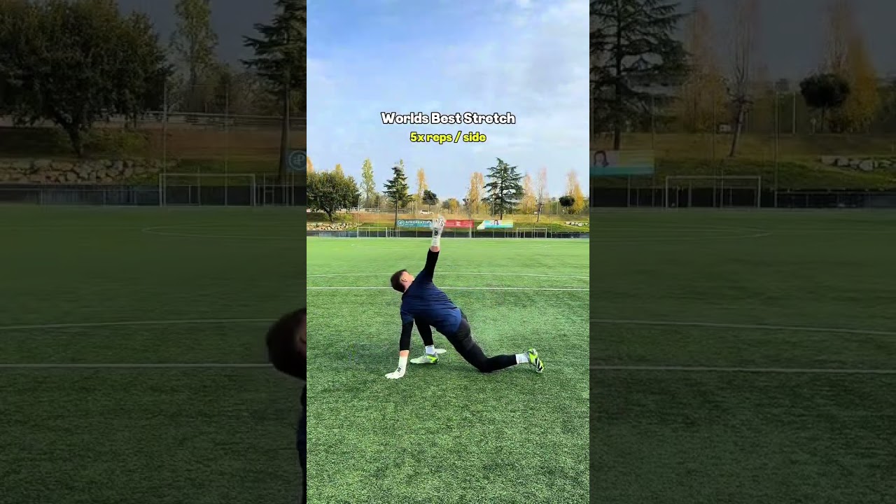 Dynamic gk warmup 🧤💦🤩 