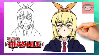 How To Draw Lemon Irvine from Mashle | Anime Drawing Tutorial