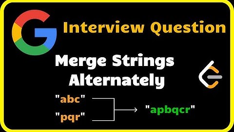 Merge Strings Alternately - Leetcode 1768 with step-by-step Explanation | Python