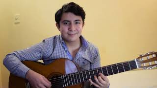 Video thumbnail of "Suenan Melodías En Mi Ser Himno Bautista No.455 Guitarra Fingerstyle"