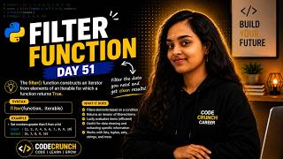 Still Confused About filter()? 🤔| Day 51 | 100 Days of Python | Interview Question Filter Function In Python Part 50 Python Tutorial For Beginners In Hindi