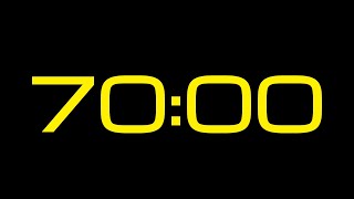 70 Minute Countdown Alarm & Timer / BEEPS AT END