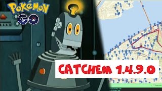 Catchem 1.4.9.0 Бот Для Покемон Го Mapzens Valhalla Api Бот Ходит По Нашему Маршруту