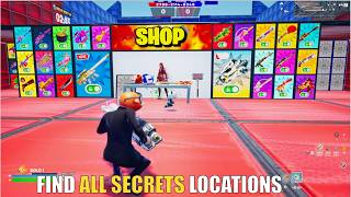 SUPER RED VS BLUE TYPICAL GAMER FORTNITE - FIND ALL SECRETS LOCATIONS PART 47, (DIAMOND CHEST)