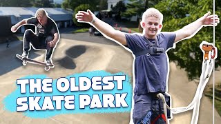 The OLDEST Skate Park at Woodward East!
