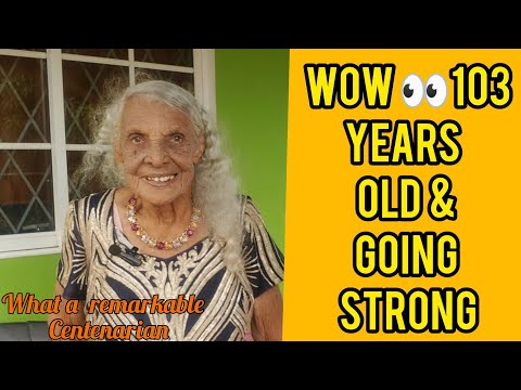 103 YEARS OLD WOMAN IN JAMAICA 🇯🇲, CENTINARIAN MRS.ESTA MILLER SHARE'S  REMARKABLE STORY