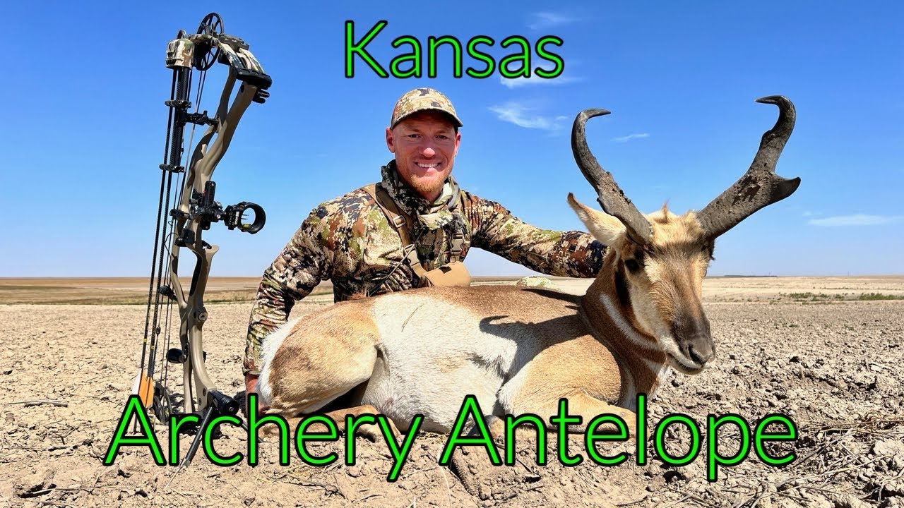 Bowhunting Kansas Antelope Travis Glassman 2023 YouTube
