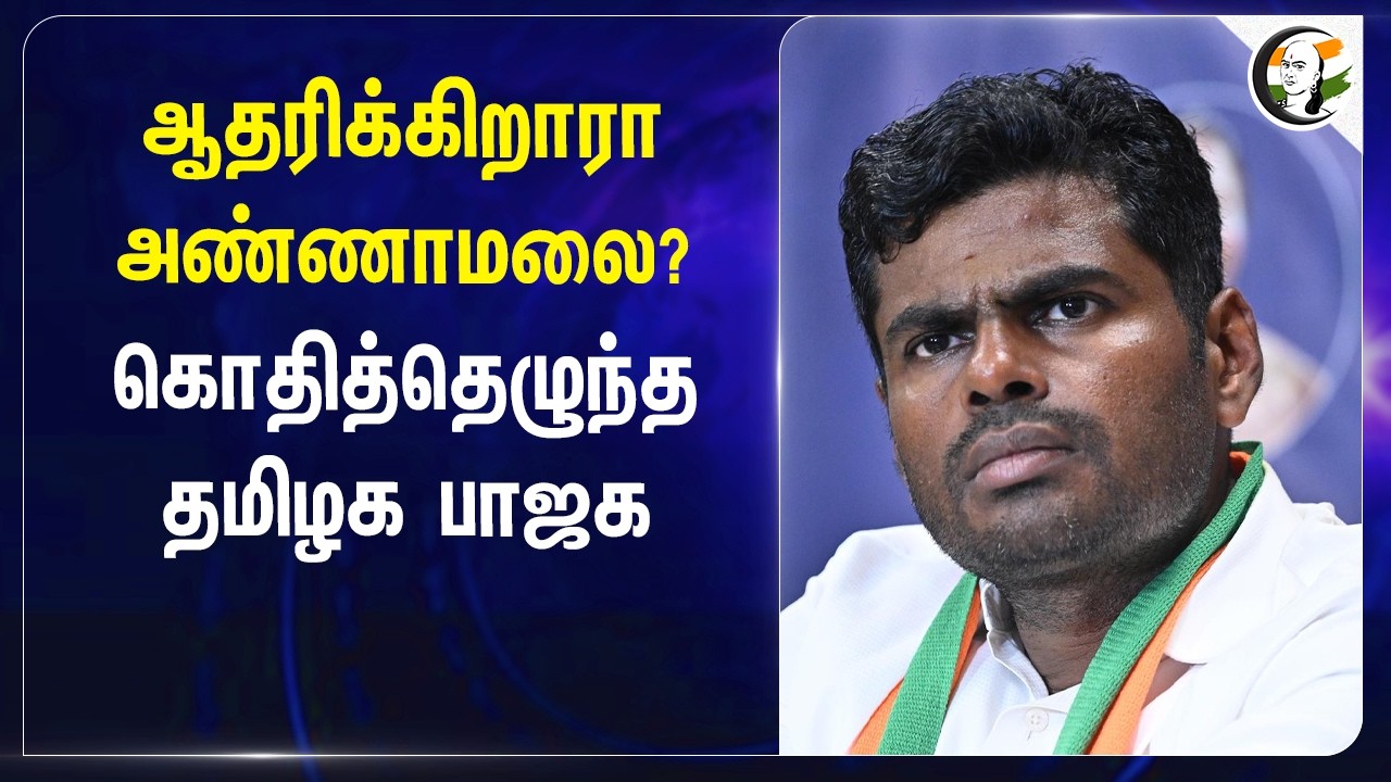 ⁣ஆதரிக்கிறாரா Annamalai? கொதித்தெழுந்த TN BJP | Ashvathaman | We the Leaders | Nainar Nagendran