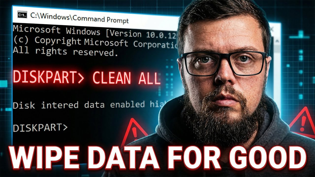Secure Data Destruction Explained | Wipe Drives Using Windows DiskPart