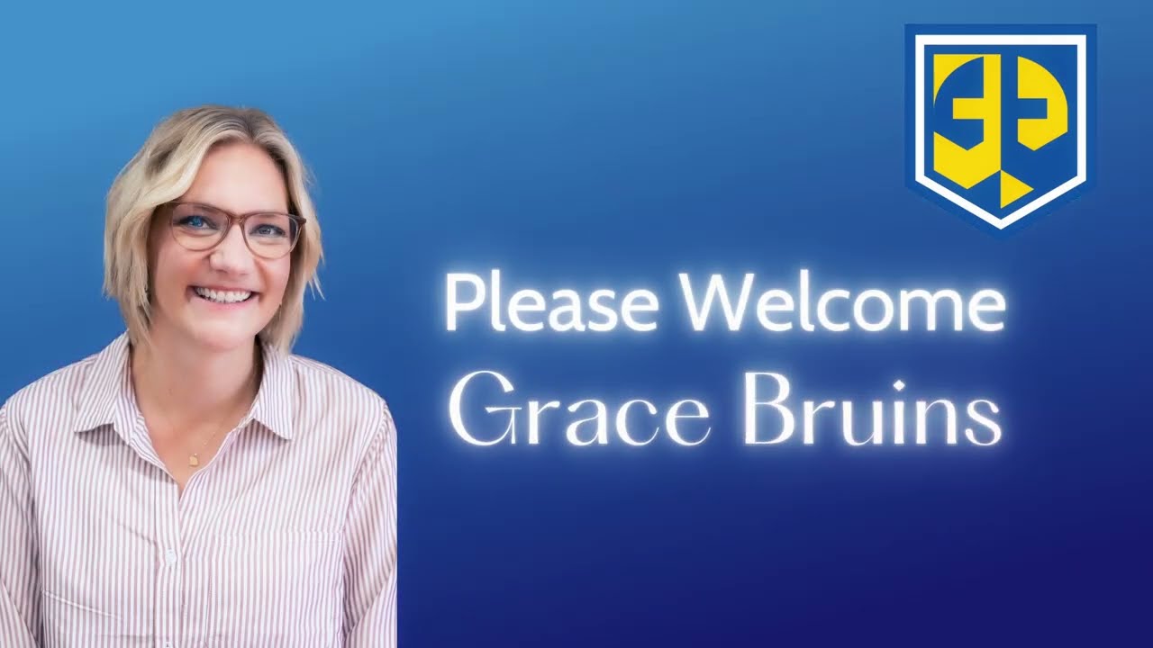 Welcome Grace Bruins - the new Advancement Director at CWC