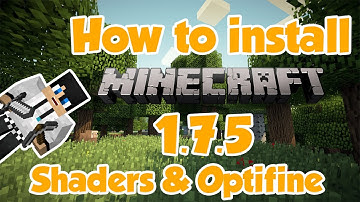 Minecraft How to install 1.7.5 Sonic Unbelievable Shaders with Optifine!