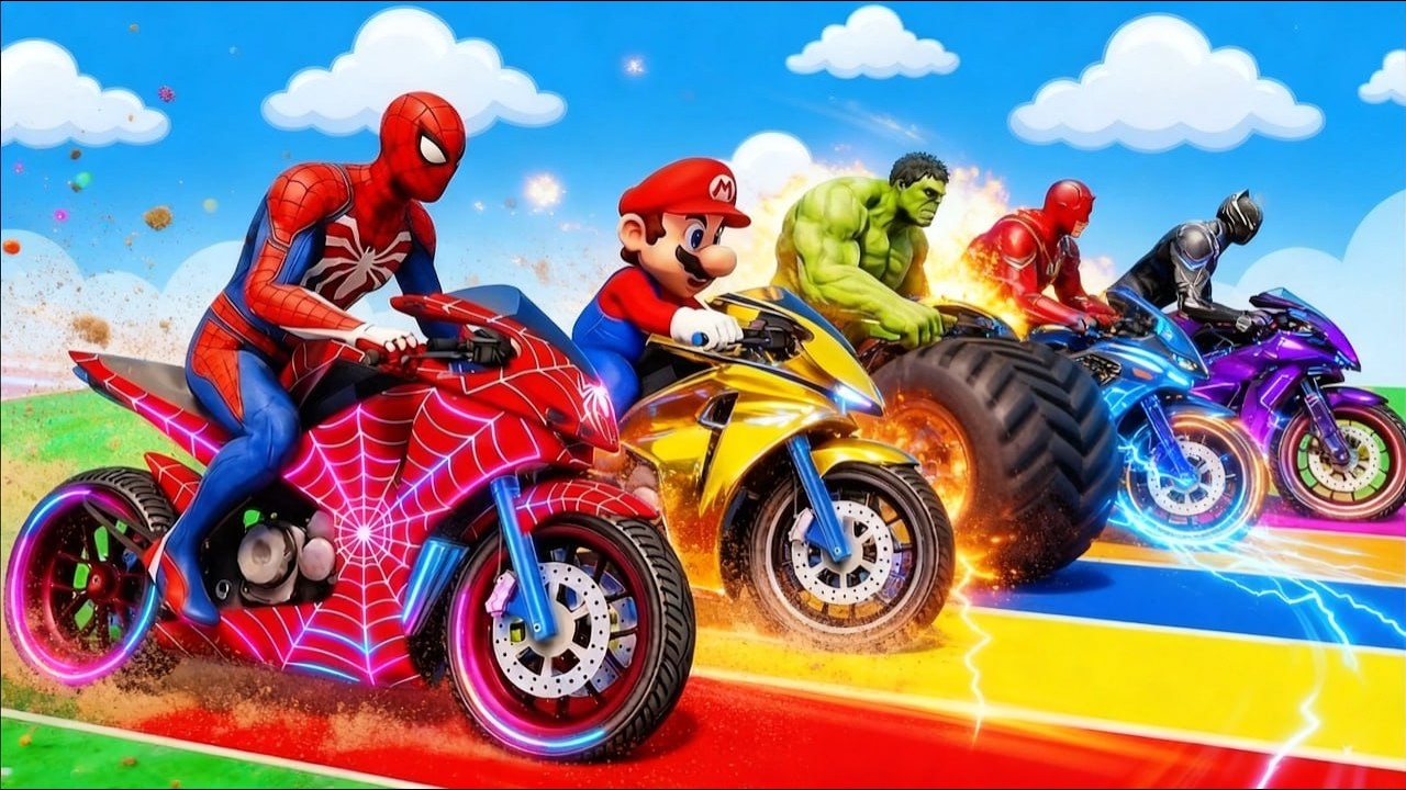 الرجل العنكبوت انقاذ باتمان Spider-Man Rescue batman vs iron man vs venom funny Game GTA 5 superhero