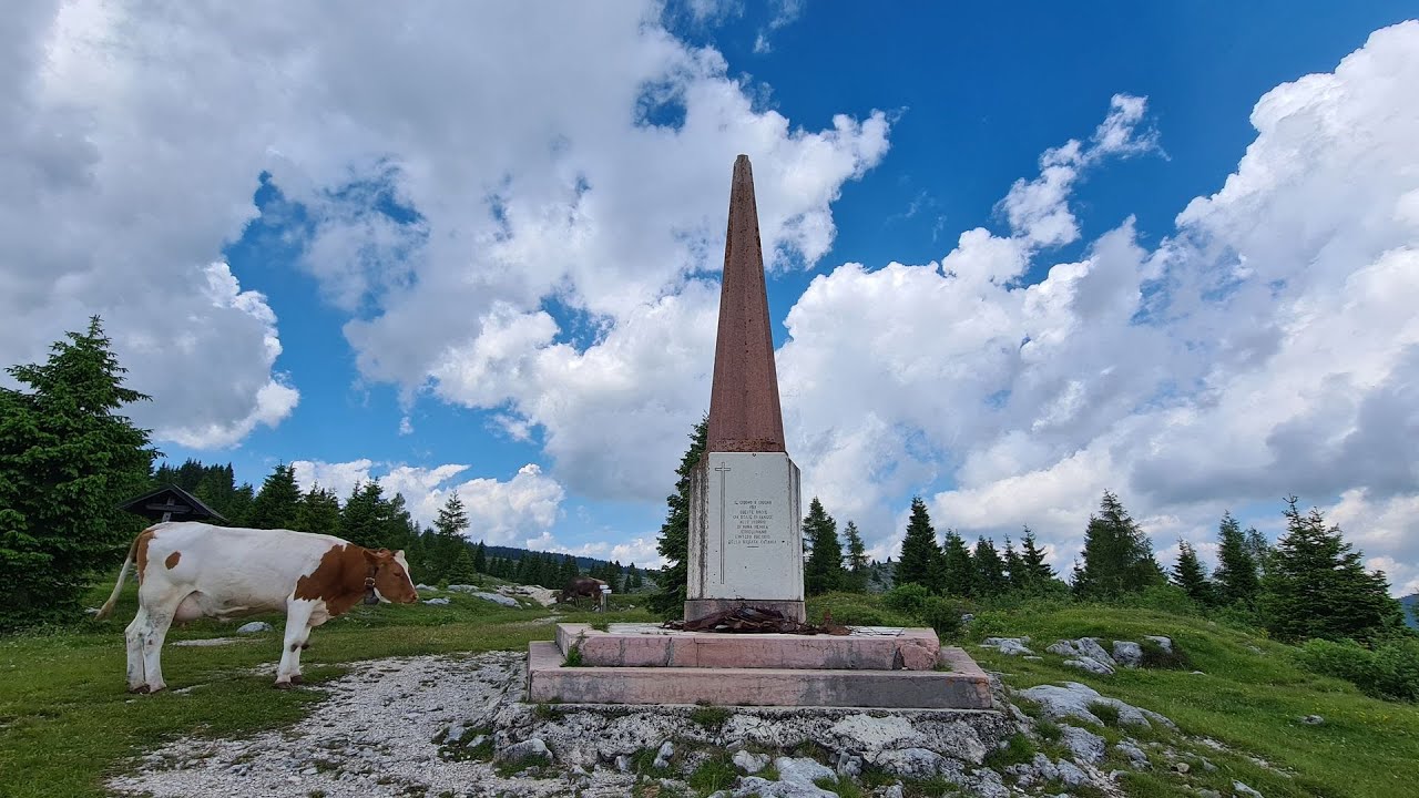 Monte Zebio da Casa Sant'Antonio - Altopiano di Asiago