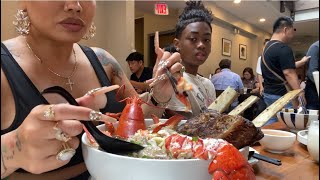 PHOZILLA Giant Lobster Beef Rib Pho at Gao Viet Kitchen