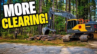 Clearing For The Dumpster Pad And Ditch Grading