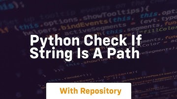 python check if string is a path