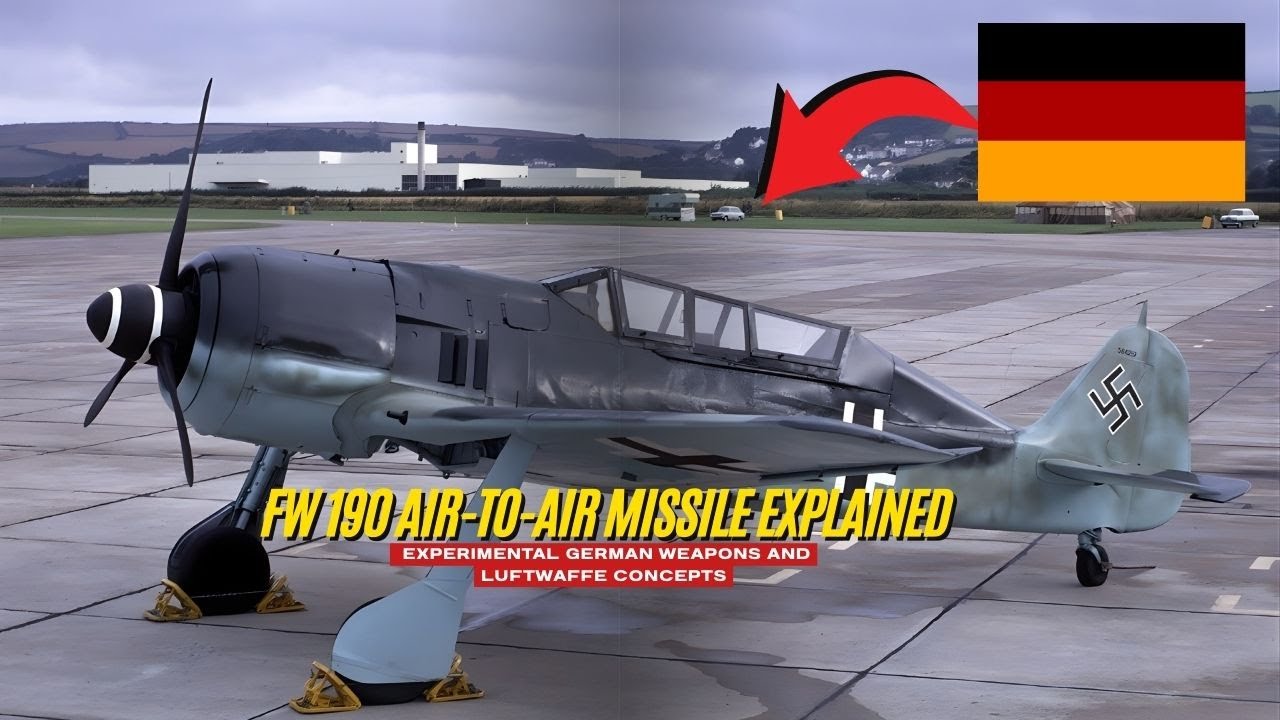 Fw 190 Air-to-Air Missile Explained: Experimental German Weapons and Luftwaffe Concepts
