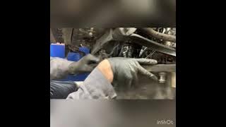 2019 freightliner cascadia DD15 engine oil pan replacement Brought by Busted knuckle diesel doctor
