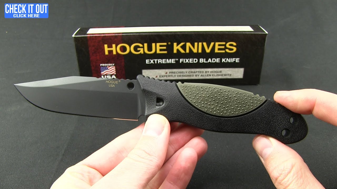 Hogue Knives EXF02 Overview YouTube