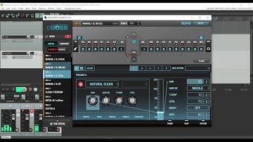How to re-amplify dry guitar signal in Reaper using Boss GT100