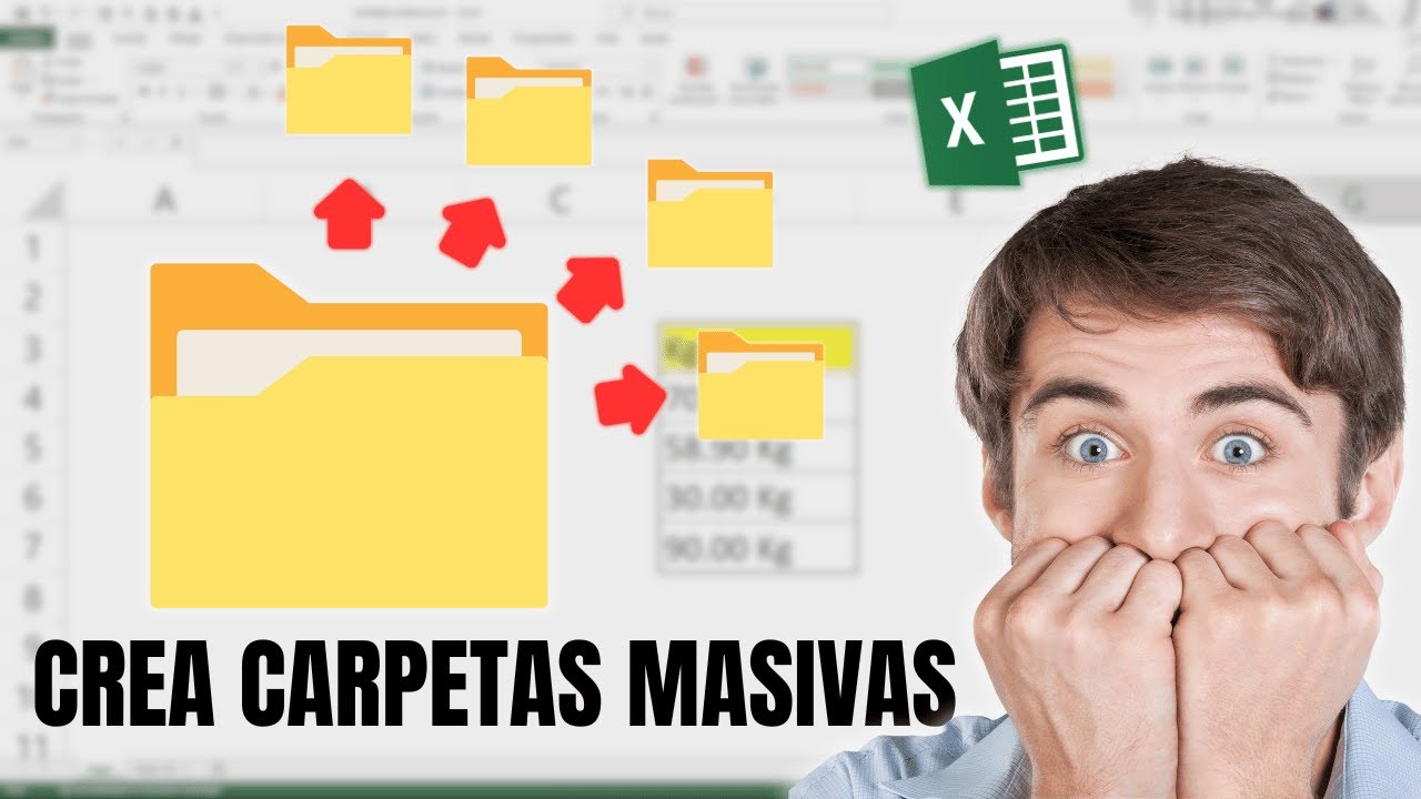 crear carpetas desde excel