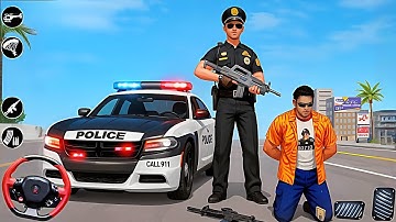 Police Car Chase Game 3D 2025 - Police Cop Chase Car Simulator - Android Gameplay #3