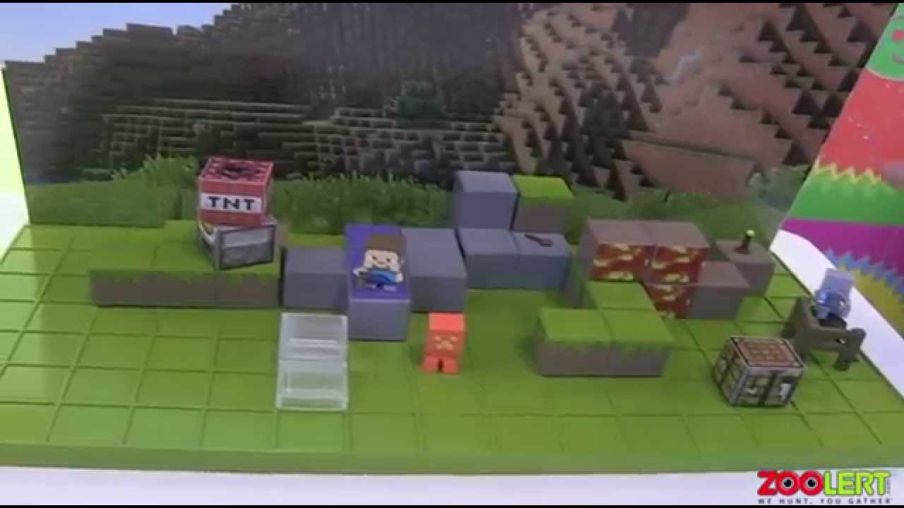 minecraft mini figures stop motion