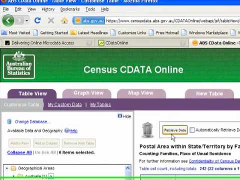 CDATA Online ABS & Space-Time Research Government 2.0 Showcase Submission