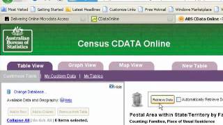 CDATA Online ABS & Space-Time Research Government 2.0 Showcase Submission
