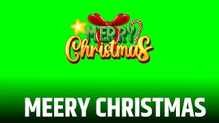 10 MERRY CHRISTMAS |  SANTA CLAUS  GREEN SCREEN | CHROMA