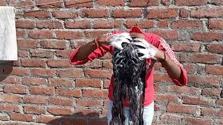 Forward Shampooing With Realsound On Sunny Springmorning