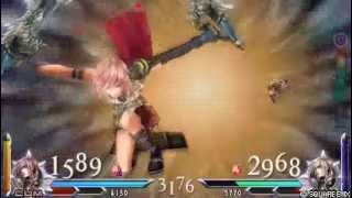 FF: Dissidia 012_Battle Replay #078_Lightning Vs. Lightning (Training with Lightning)