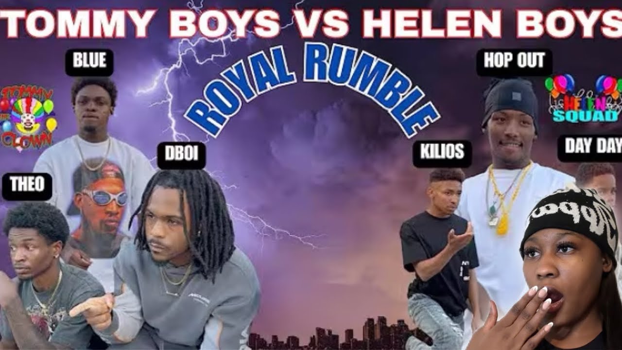 🏠It's A Royal Rumble‼️Tommy Boys VS Helen Boys🔥🥵 WHO WON❓| REACTION